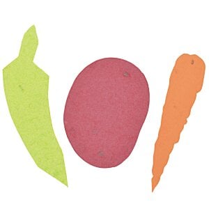 Additional Image 2 - a group of vegetables cut out of paper