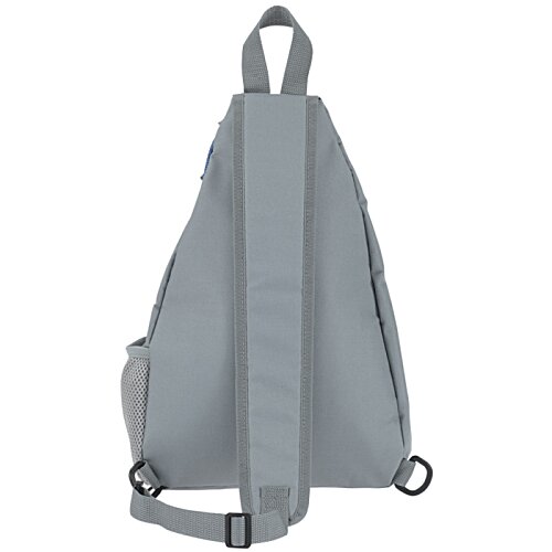 Additional Image 3 - a grey backpack with straps