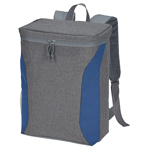 Additional Image 2 - a grey and blue backpack