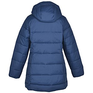 Additional Image 1 - a blue coat with a hood