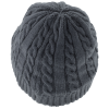 View Image 2 of 4 of Cable Knit Fuzzy Lined Beanie