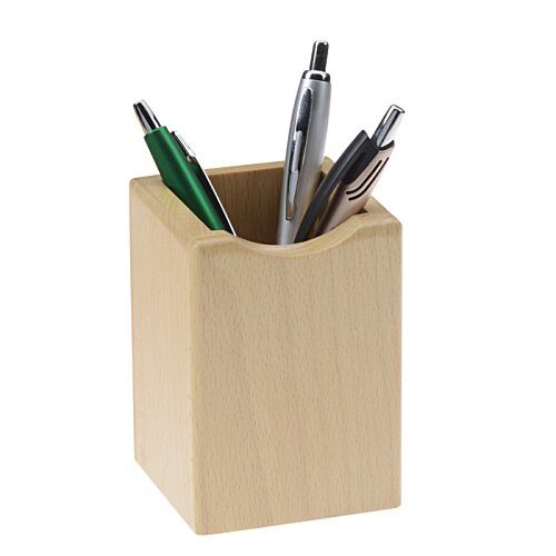 Additional Image 4 - a pencil holder with pens in it