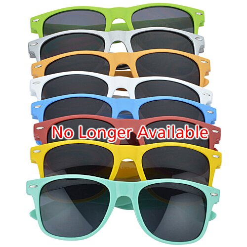 Additional Image 2 - a group of sunglasses stacked together