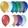 View Image 2 of 4 of Balloon - 11" Metallic Colors - 24 hr