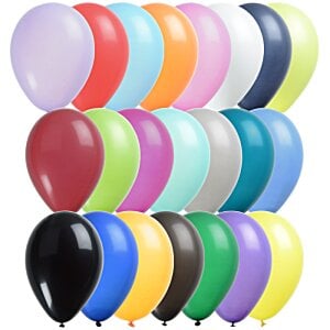 Additional Image 1 - a group of balloons in different colors