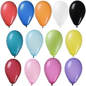 Additional Image 1 - a group of balloons in different colors