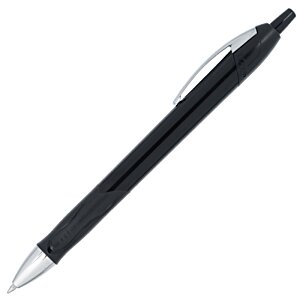 Additional Image 1 - a black pen with silver cap