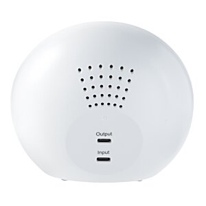 Additional Image 2 - a white round object with a speaker