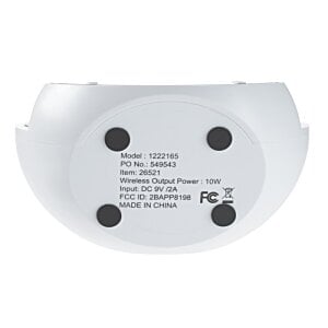 Additional Image 5 - a white object with black dots