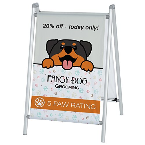 Additional Image 1 - a sign with a dog on it