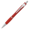 a red and white pen