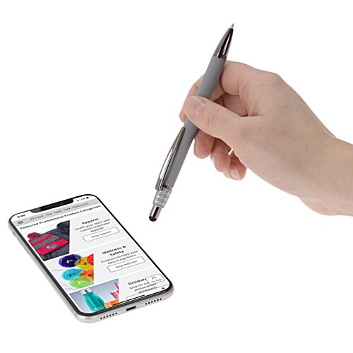 Additional Image 2 - a hand holding a pen over a cellphone