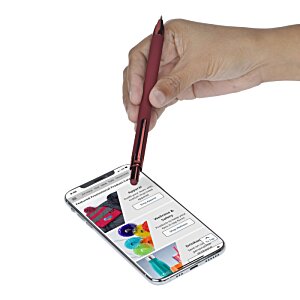 Additional Image 3 - a hand holding a pen over a cellphone