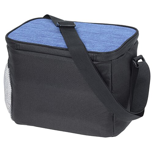 Additional Image 2 - a black and blue cooler bag