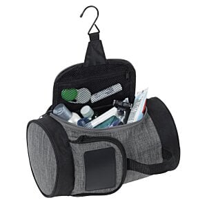 Additional Image 3 - a bag with a hook and a toothbrush in it