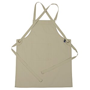 Additional Image 1 - a white apron with straps