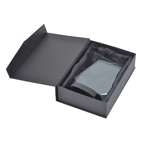 Additional Image 1 - a black box with a rectangular object inside