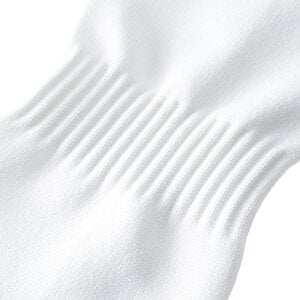 Additional Image 3 - a close up of a white sock
