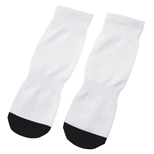 Additional Image 1 - a pair of white socks