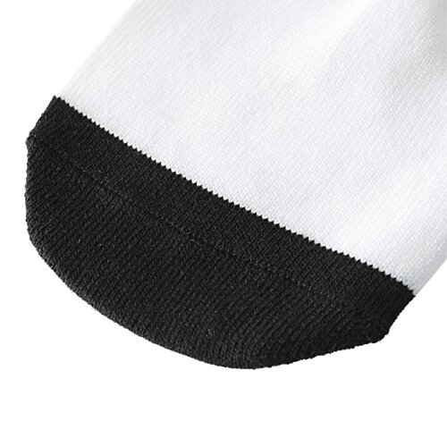 Additional Image 2 - a black sock on a white surface