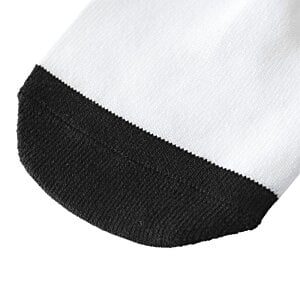 Additional Image 2 - a black sock on a white surface