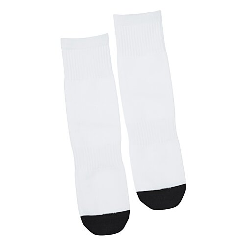 Additional Image 1 - a pair of white socks