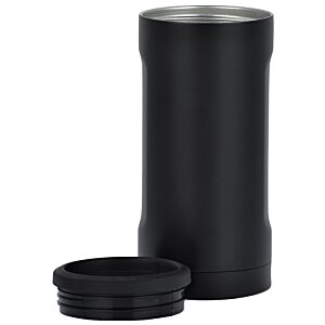 Additional Image 2 - a black cylindrical container with a lid