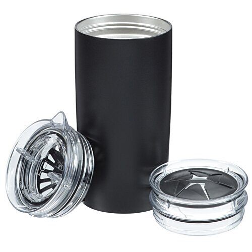 Additional Image 1 - a black and clear cup