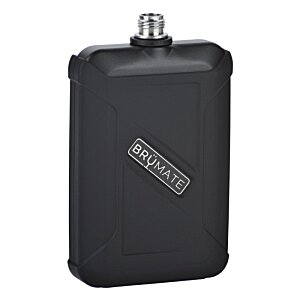 Additional Image 2 - a black flask with a silver handle