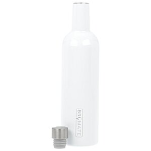 Additional Image 1 - a white bottle with a silver cap