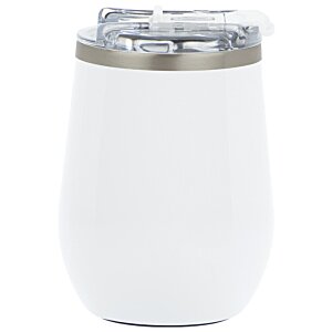 Additional Image 2 - a white and silver cup