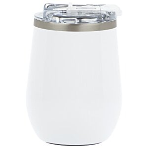 Additional Image 2 - a white and silver cup