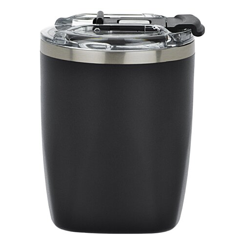 Additional Image 4 - a black and silver cup