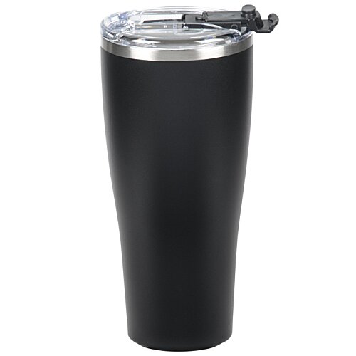 Additional Image 1 - a black cup with a lid