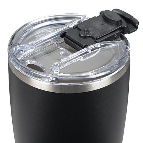 Additional Image 3 - a black and silver cup
