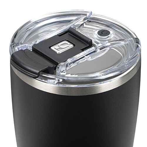 Additional Image 4 - a close up of a black and silver coffee cup