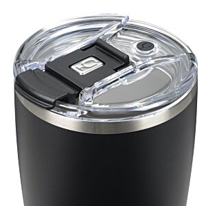 Additional Image 4 - a close up of a black and silver coffee cup