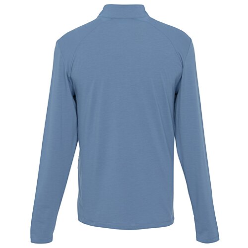 Additional Image 1 - a blue long sleeved shirt