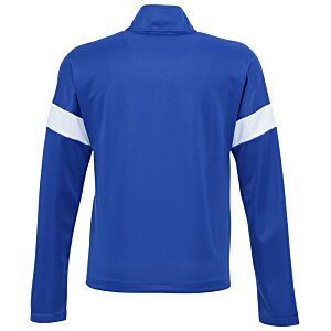 Additional Image 1 - a blue jacket with white stripes