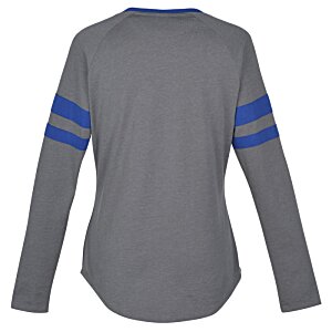 Additional Image 1 - a grey and blue shirt