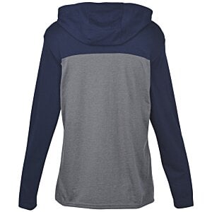 Additional Image 1 - a grey and black hoodie