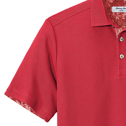 Additional Image 1 - a close up of a red shirt