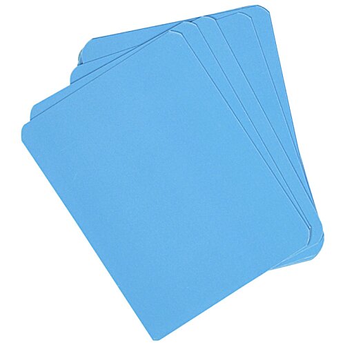 Additional Image 1 - a blue card with a white background