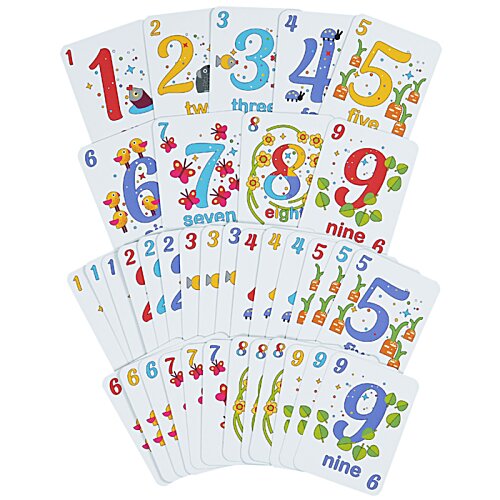 Additional Image 2 - a group of cards with numbers