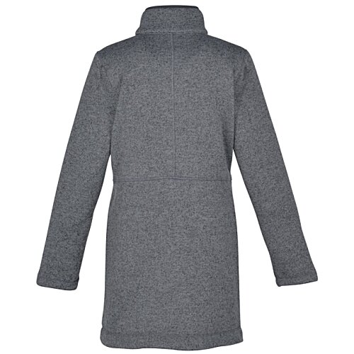 Additional Image 1 - a grey long sleeved coat