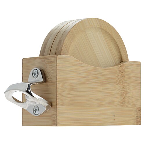 Additional Image 1 - a wooden box with a round object