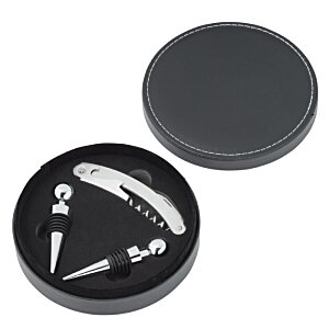 Additional Image 1 - a black circular object with a triangle in the center