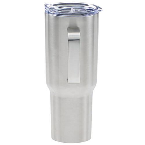 Additional Image 3 - a white cup with a blue lid