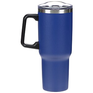 Additional Image 2 - a blue and black coffee mug