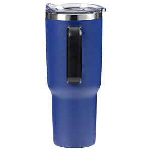 Additional Image 3 - a blue and silver tumbler